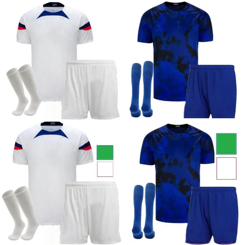 

PULISIC MCKENNIE Soccer Jersey ERTZ ALTIDORE PRESS WOOD MORGAN LLOYD 22 23 America Football Shirt United States Camisetas USAs USMNT LLETGET, Beige