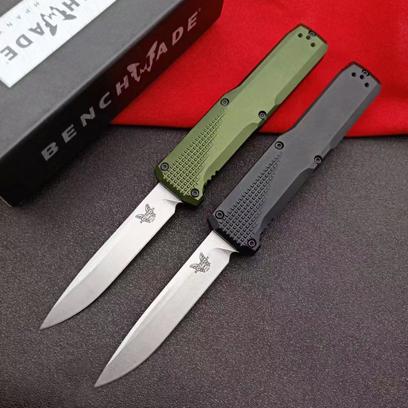 

US Style BM4600 Double Action Tactical Automatic Knife Fast Open Out The Front Outdoor Hunting Camping Self Defense Survival Auto Knives BM 4600 3400 3310 485 940 UT85