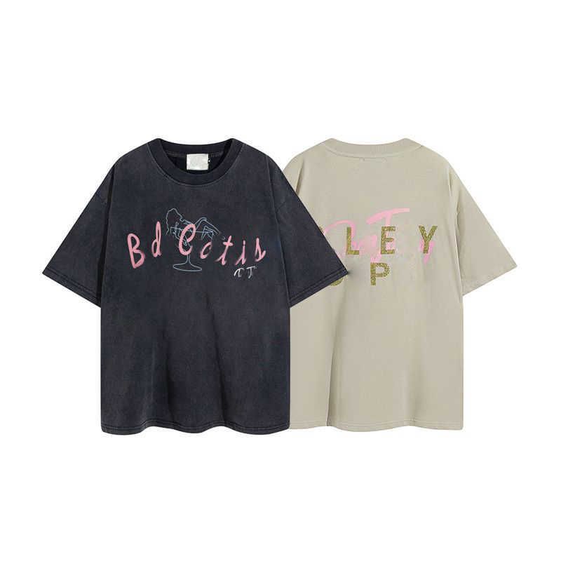 

Men' short sleeved t shirt fashion sweatshirt galleryes designer Tshirt round neck tee men women dept pullover shirts luxury brand mens clothing, No.17