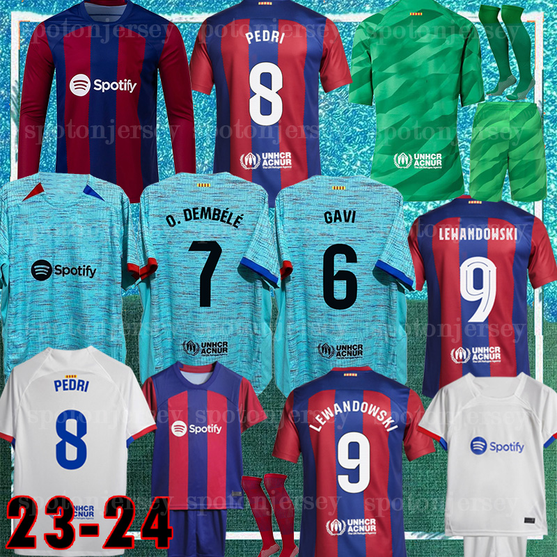 

23 24 GAVI #6 ROSALIA fourth women shirt barcelonas soccer jerseyS PEDRI camiseta de futbol 2023 2024 FC FATI football shirt men barca kit kids bar jersey, 23 24 third kids