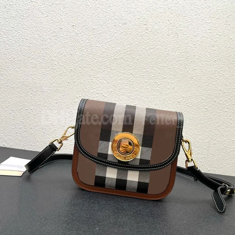 

Fashion Designer Bag Shoulder Bag Cowhide Cross Body Bags Flap Square Women Handbags Purse Classic Stripe Magnetic Buckle Hardware Removable Leather Strap, #h3
