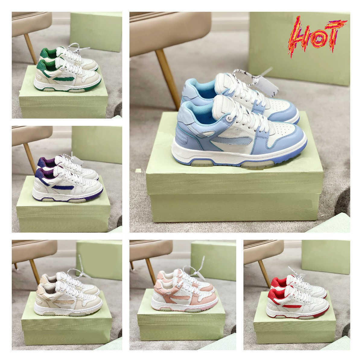 

2023 Platform Out Of Office Sneaker Designer Casual Shoes Low Tops Offss Whitess luxury Plate-forme sports sneakers trainers 35-45, Color3