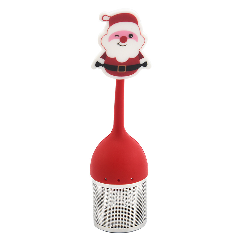 Christmas Tea Infusers Silicone Tea Strainers Filters for Brewing Dishwasher Safe Decor