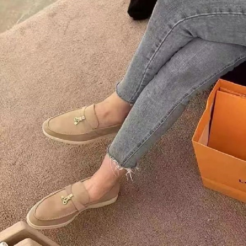 

Luxury Designer Shoes Loafers Shoe For Mens Womens Plate-forme Summmer Walk Black blue red Multi-Color Men Women Casual shoes Trainers With Box LoroPiana, 7 35-46