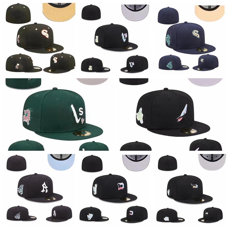 

2023 Hot Fitted Caps New hat Fashion Mexico Gloves Ball Caps Letter Hip Hop Size Hats Baseball Caps Adult Flat Peak For Unisex style Full Closed, #2