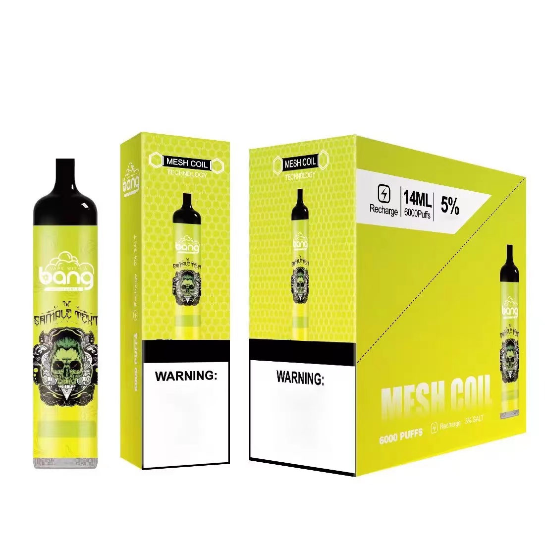 

bang vape puff 6000 Puff 6k king E Cigarettes Disposable Vape Pen 0% 2% 3% 5% Level In Stock 14ml Pre-filled Pods Cartridge 1100mAh Rechargeable Battery xxl vapes vapers bar