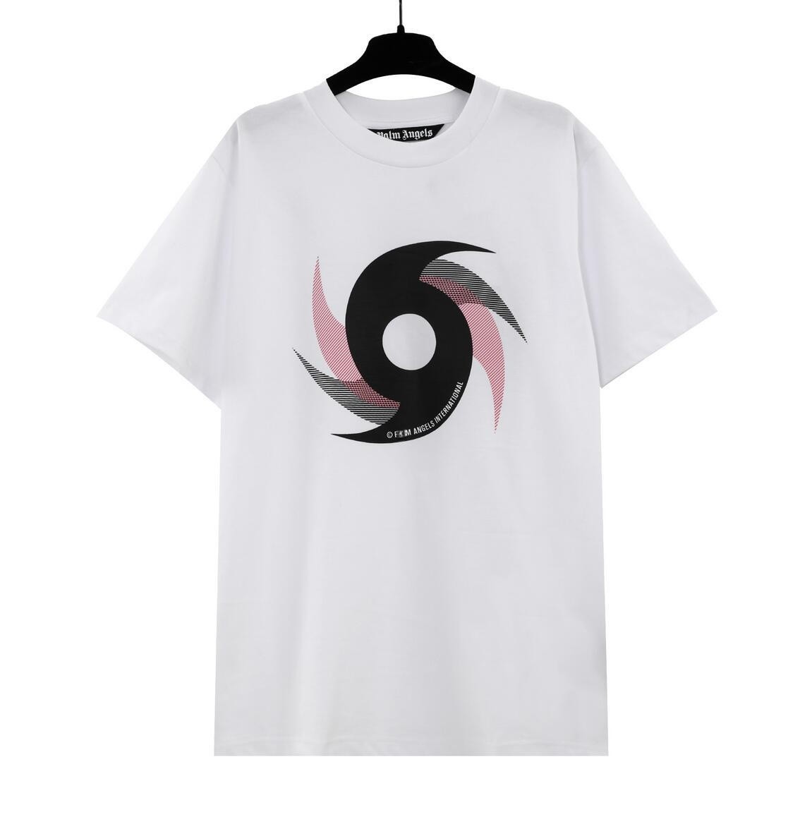 

Mens T-shirt Graffiti T-shirt Palms Palmangel City Designer Limited Inkjet Graffiti Letter Printing Men's Women's Sailboat Short-sleeved Casual Hip Hop Tshirts FDS, Q1111