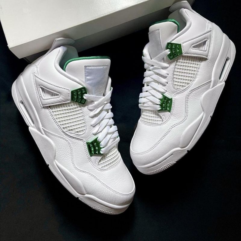 

Jumpman 4 Retro Basketball Shoes 4s Black Cat Oil Green University Blue Atmosphere Thunder Red White Oreo Bred Guava Ice Cement women Sports Trainers 36-47