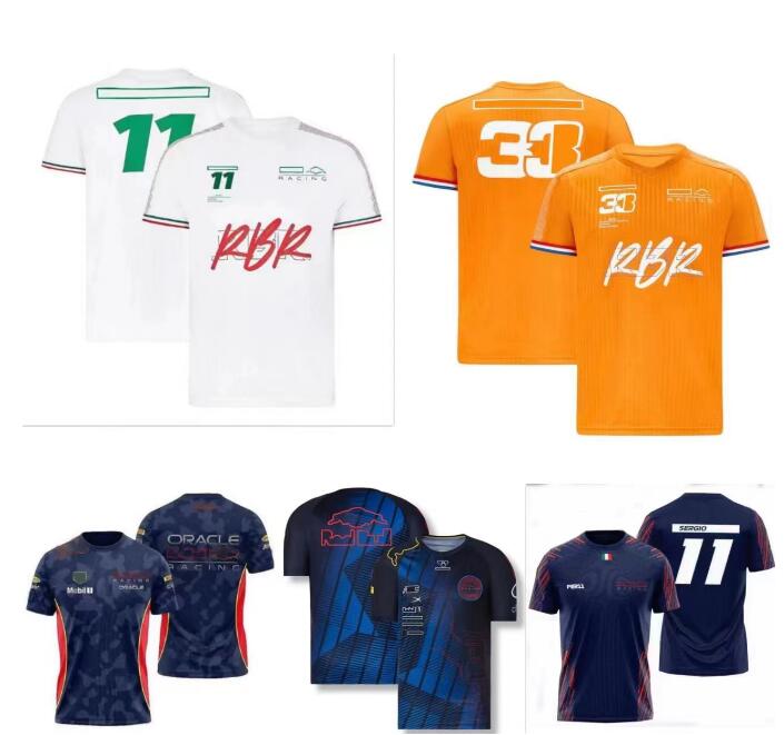 

F1 racing shirts new team sports short-sleeved jerseys of the same style custom