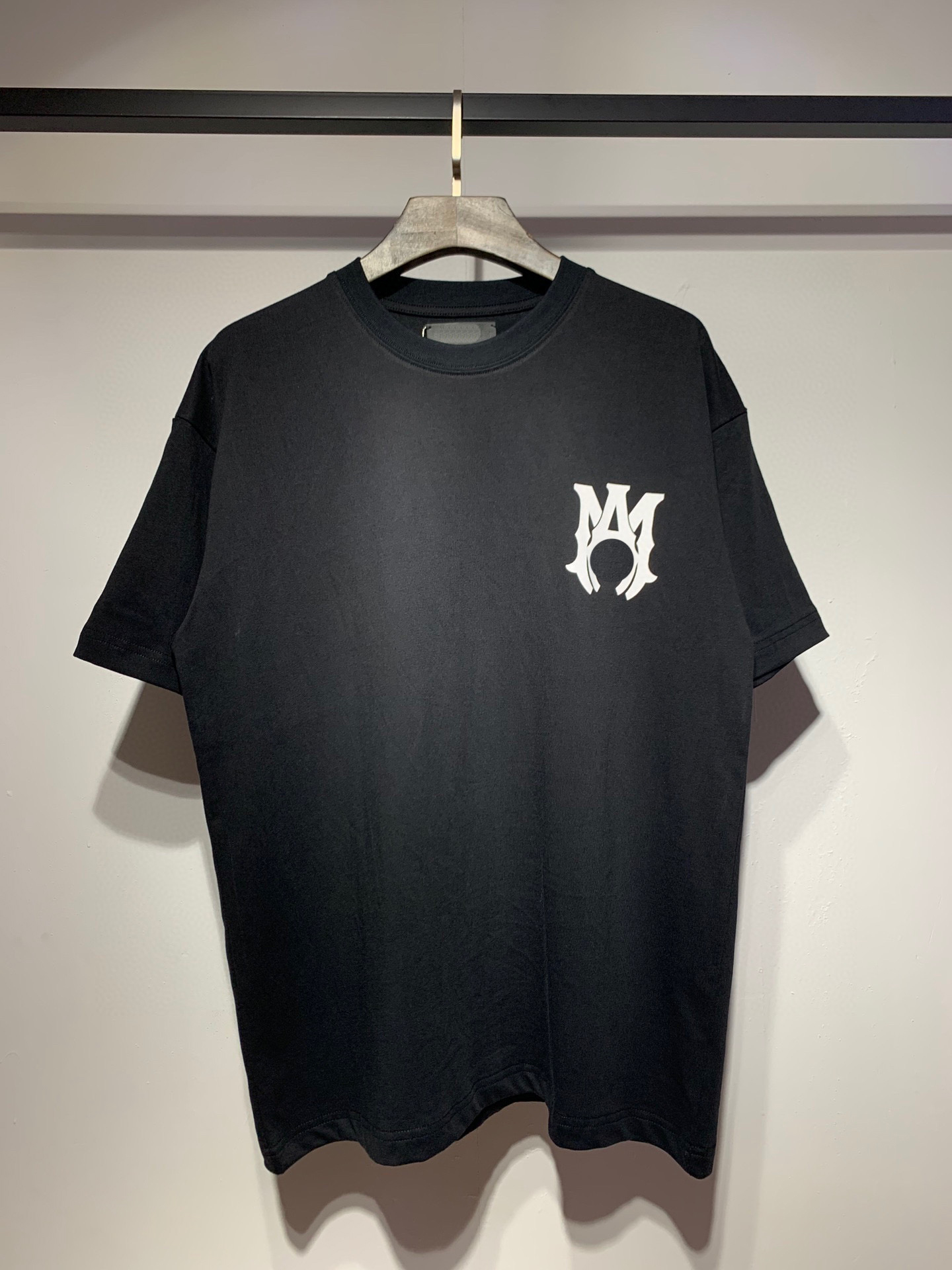 

Men's Plus Tees & Polos Round neck embroidered and printed polar style summer wear with street pure cotton 1b1e