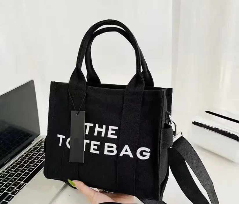 

The tote bag Designer bags Single Totes Designer bag Women Casual Canvas Fashion Shoulder bag Shopping Handbag LOGO 4 model, Red