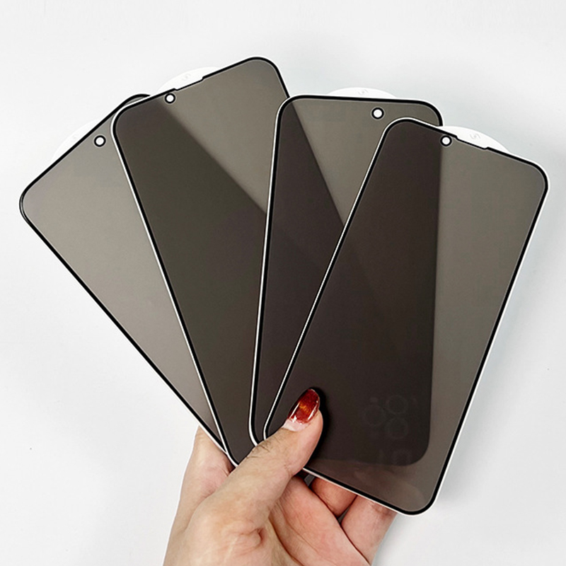 

Screen Protector For iPhone 14 Pro Max 13 Mini 12 11 XS XR X 8 7 6 Plus SE Privacy Tempered Glass Private Full Guard Film Protective Curved Premium Cover Shield