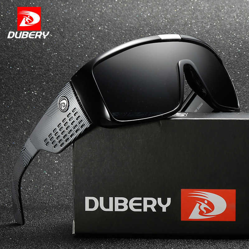 

Sunglasses DUBERY Sunglasses Men's Retro Male Goggle Colorful Sun Glasses For Men Fashion Brand Luxury Mirror Shades Oversized Oculos 2030 L230523