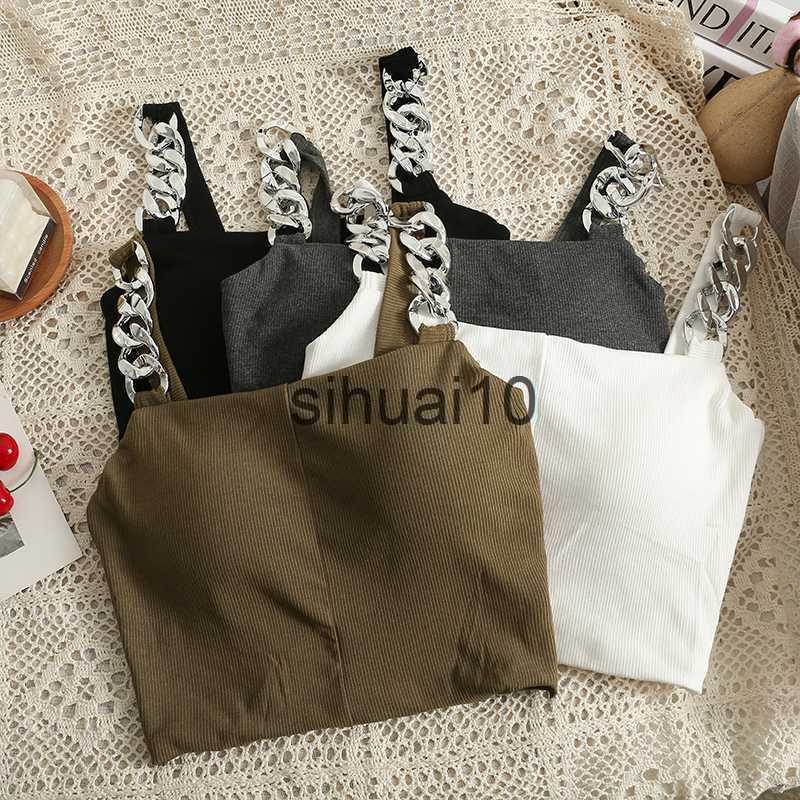 

Women's T-Shirt Binder Chest Sexy Crop Top Debardeur Femmes Debardeur Femmes Tanks Backless Camisoles for Women Tops Crop Cami Dropshipping J230627, Gray