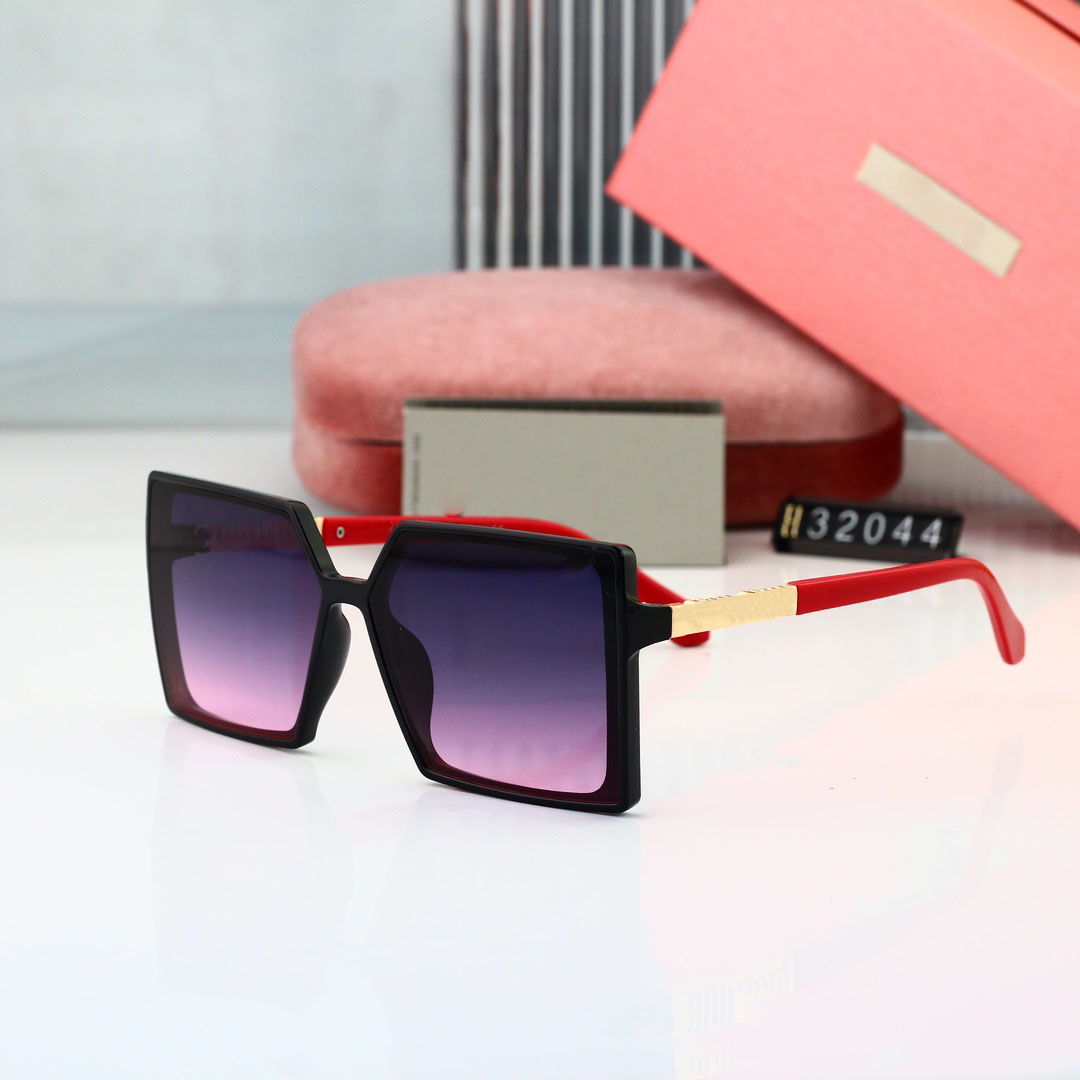 

Top quality luxury Sunglasses designer women Men Goggle Eyewear brand eyeglasses 32043 Square frame Fashion polaroid lens Beach drivers Sun Glasses With Box gift