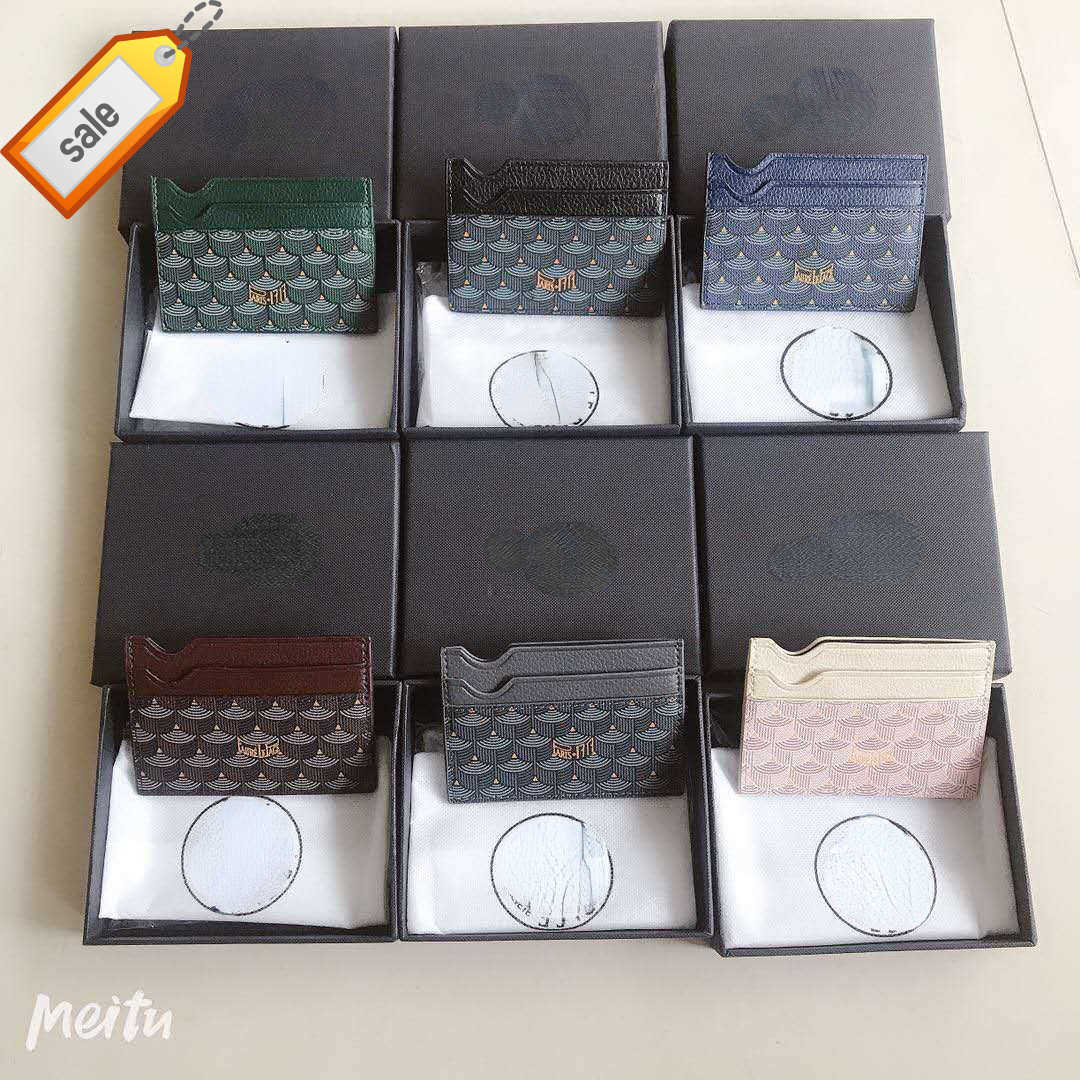 

Brand Designer Change Purse Card pack Handbag 2023 New Classic Cowhide Le Page Pure Handmade Card Clip Fish-scale Multi- Bag Factory Direct Sale, Navy blue