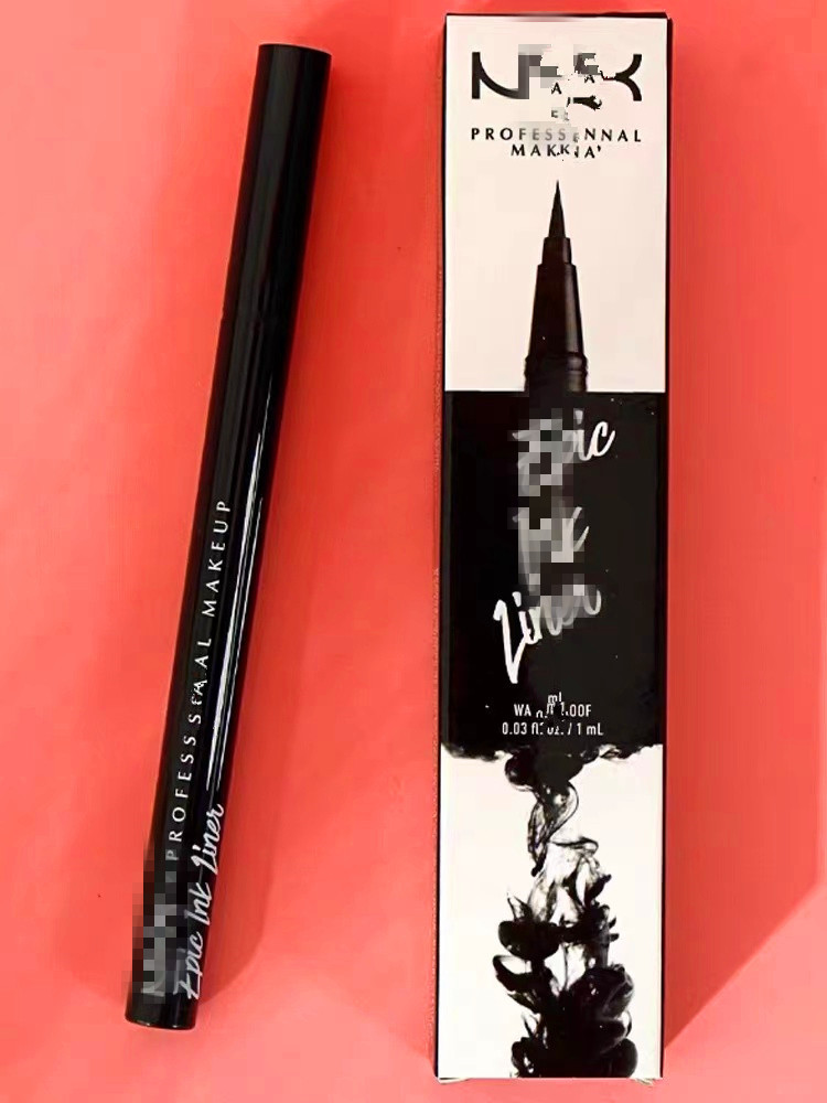 

NYXs Epic Ink Liner nyxs Black Eyeliner Pencil Long-lasting Headed Makeup Liquid Black Color Eye Liner Waterproof Cosmetics Long Lasting 1ml, Brown