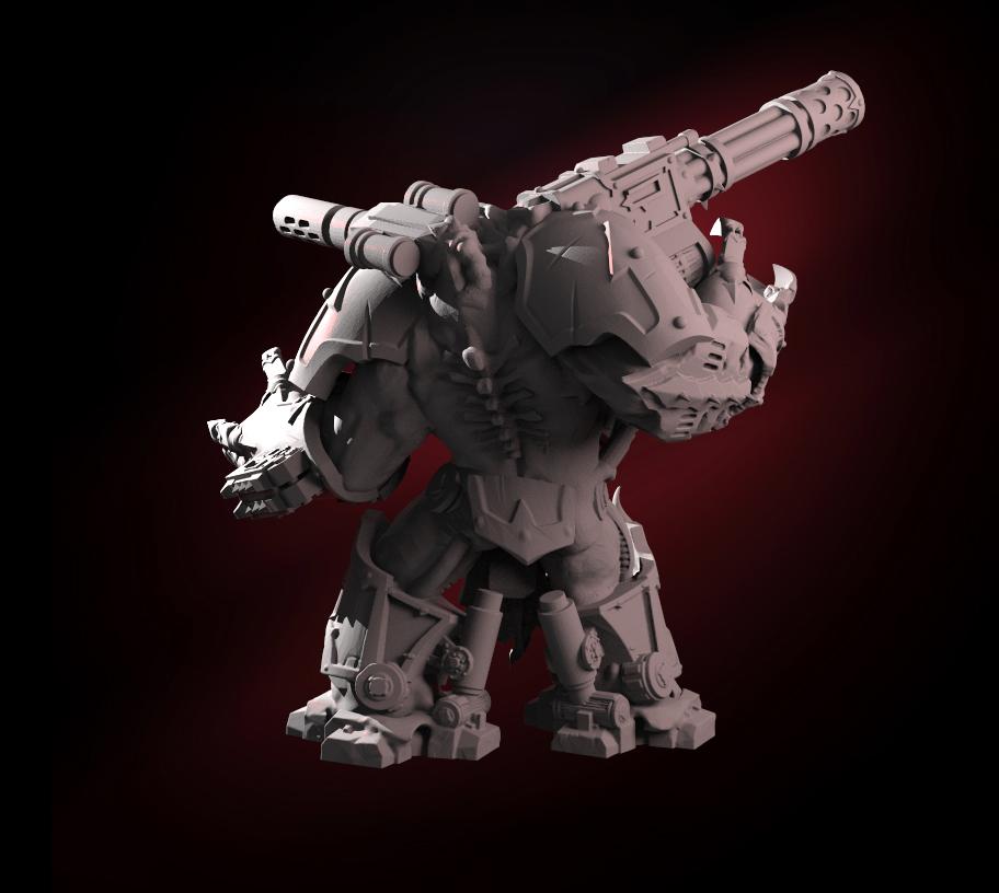 

Supplies 56mm Resin Model Heavy Armor Machine Gun Soldier Figure Unpainted Unassembled, Green