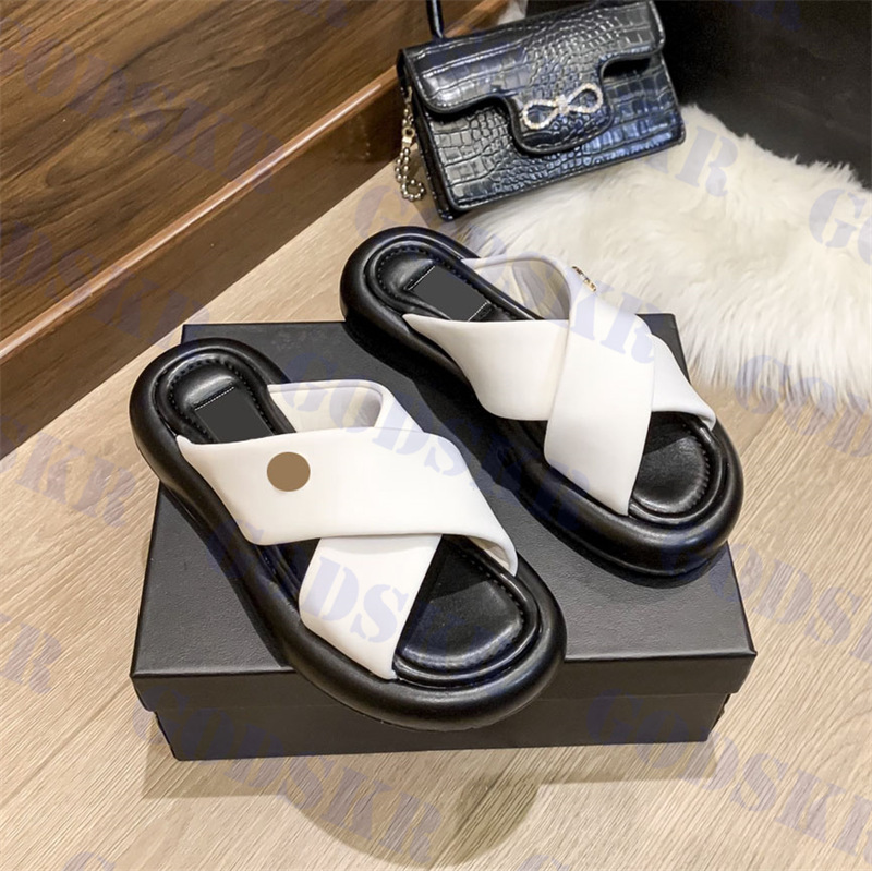 

Designer Sandals Summer Womens Slipper Home Shoes Letter Sign Sandal Cross Flat Bottom Slippers Three Colors, Pls contact me real pic