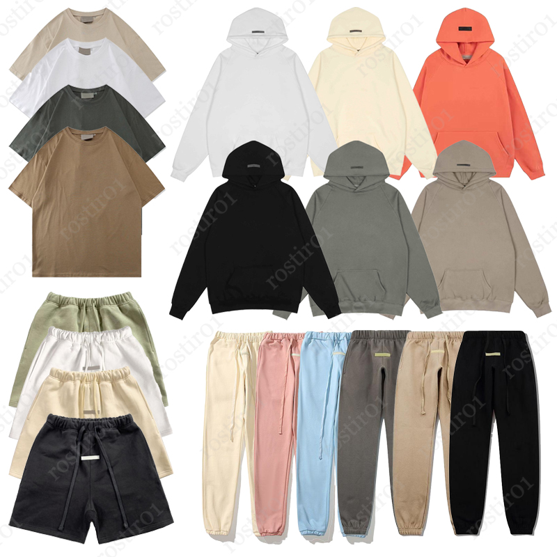 

Ess Designer womens men hoodies sportwear pullover Reflective sweatshirts pants jumper 2-piece set suit shorts Tracksuit jackets graphic shorts Lovers Tops tshirt, 42
