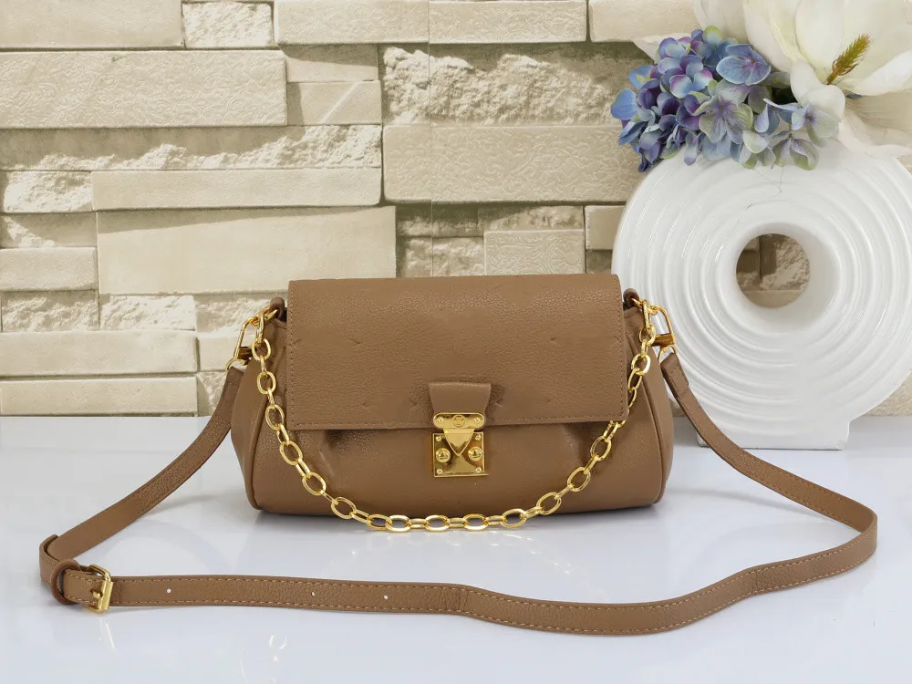 

Fashion Women Crossbody Bag Luxurys Shoulder Bag Designers Bags Clutch Tote Handbags Leather Chain Embossed Pattern M45859 M45813, Black