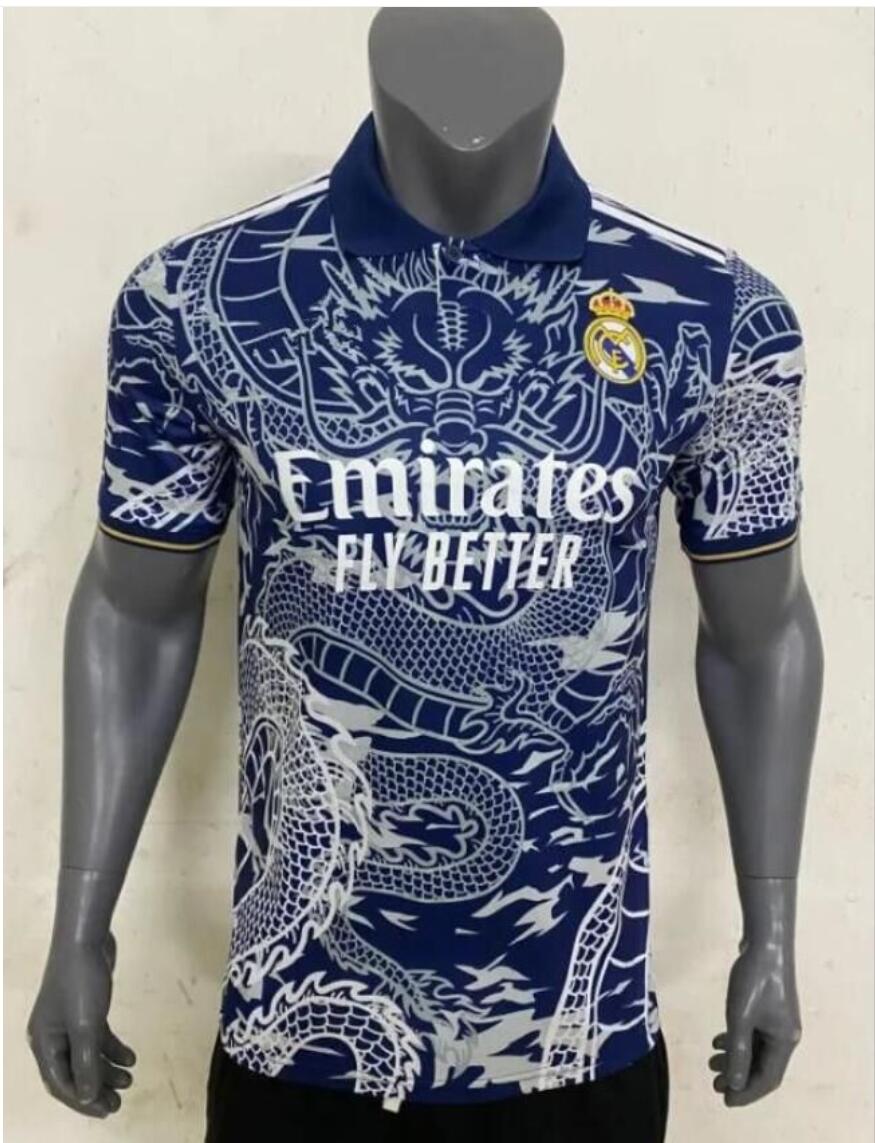 

Camiseta 8th Champions Football Jersey 22 23 24 Special Edition China Dragon Real Madrids Maillot Benzema Ballon Football Jersey /2XL