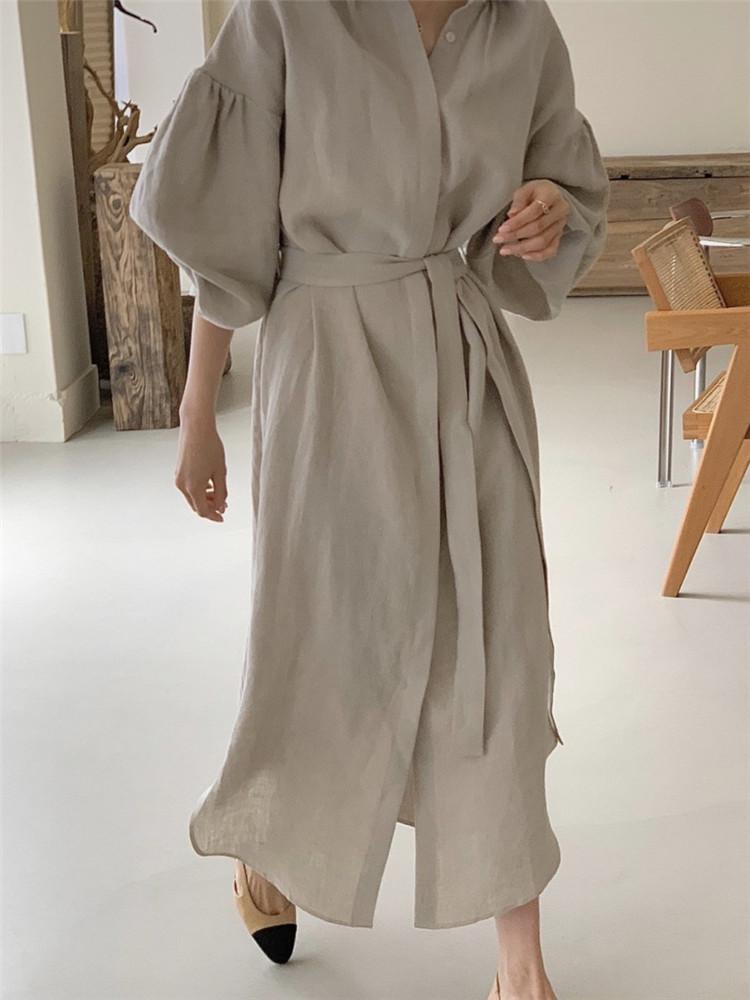 

Dresses Summer Women Dress Shirt Long Cotton Evening Women Dresses White Female Vintage Maxi Party Oversize Beach Casual Elegant Prom, Blue
