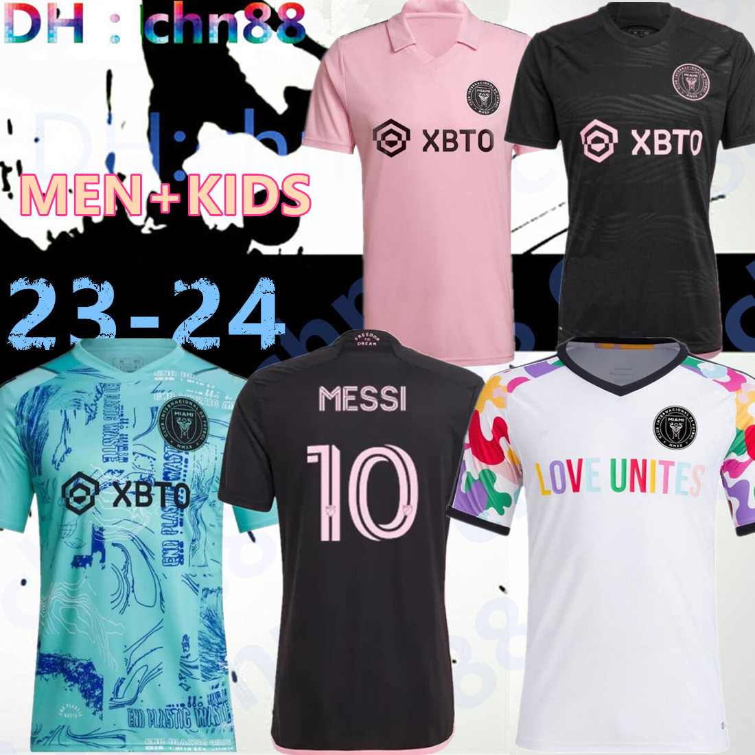 

MLS pride 23 24 Fans Player Inter Miami BECKHAM MESSIS Soccer Jerseys 2023 2024 MATUIDI HIGUAIN football shirts TRAPP PELLEGRINI PIZARRO FC jersey CARRANZA PIREZ kit, 22-23 home