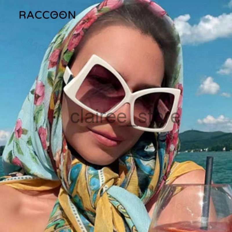 

Sunglasses Butterfly Frame Oversized Sunglasses Women Trend Luxury Brand Design Sun Glasses Men New Fashion Classic Gorgeous Elegant Shades J230627