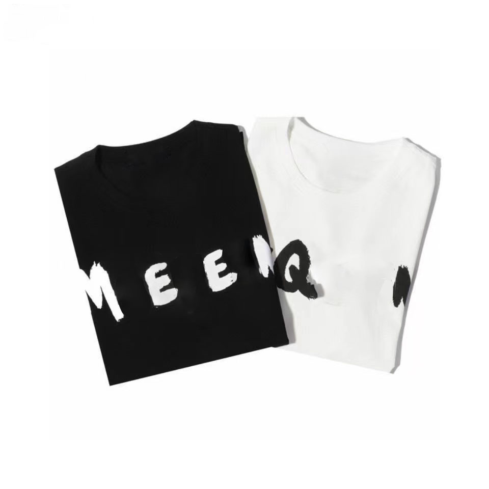 

2023 mens designer t shirt chest letter printed summer T shirt tshirts fashion style short sleeve loose oversize t-shirt cotton fabric top tees for couples unisex, 13