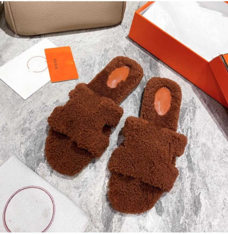 

Original Slipper Designer Slide Summer Sandals Fashion Men Beach Indoor Flat Flip Flops Leather Lady Women Shoes Ladies Slippers Size 35-42, 12