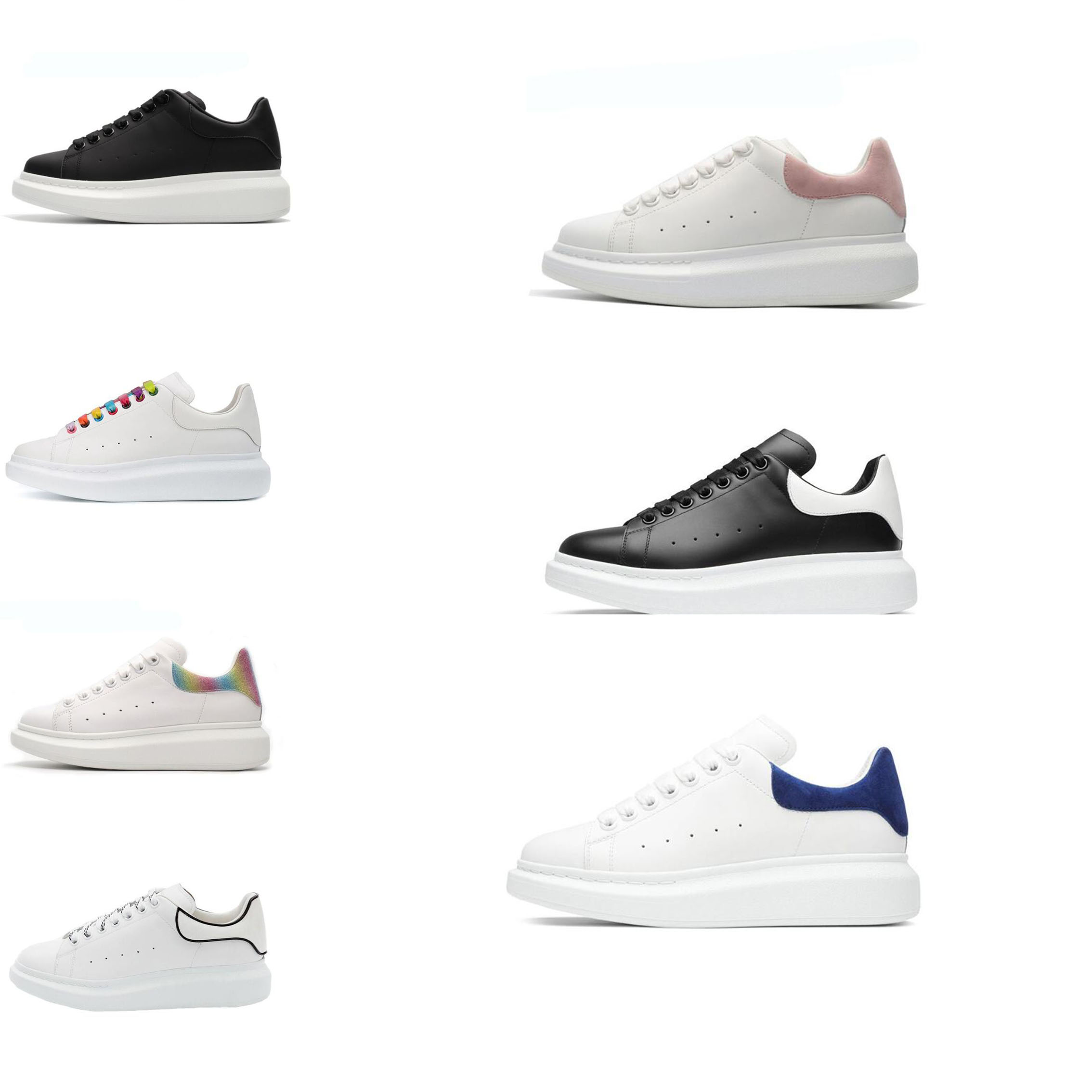

Designer shoes classic suede velvet leather women's flats luxury sports shoes men's casual shoes white and black flat-bottomed sliding sports shoes.