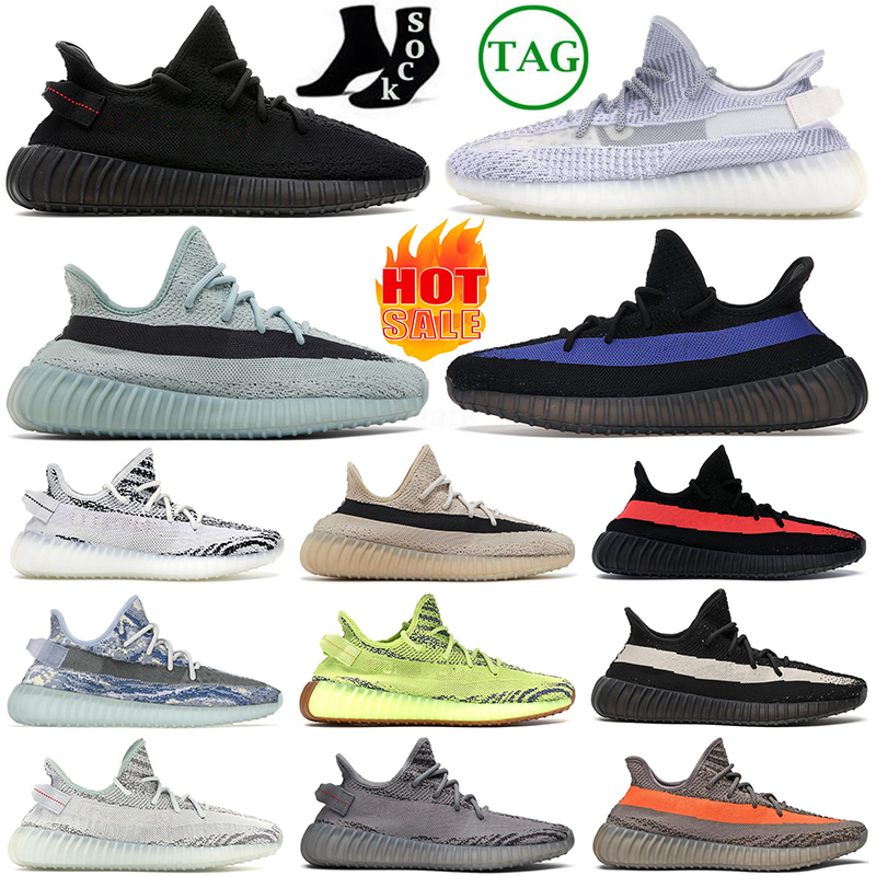 

Free Shipping running shoe for men women designer sneakers Bred Dazzling Blue Tint Beluga Cinder Slate Onyx mens womens outdoor sports trainers 350 v2 yeezzys shoes
