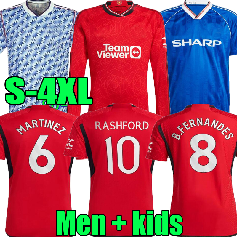 

XXXL 4XL SANCHO 22 23 24 soccer jerseys Antony Martinez RASHFORD Casemiro 2023 2024 away football shirt MANS UTDs MARTIAL 88 90 92 B.FERNANDES MANCHESTER men, 23/24;away