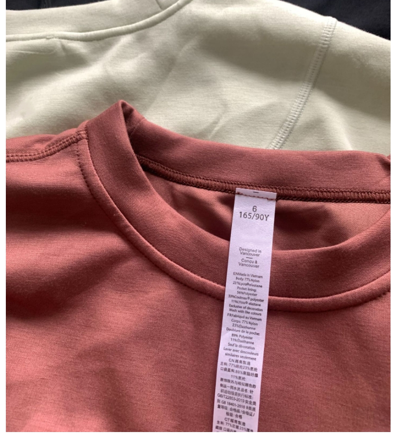 

New designer 's original version softstreme belted short sleeve sports yoga fitness loose slimming top T-shirt, Black