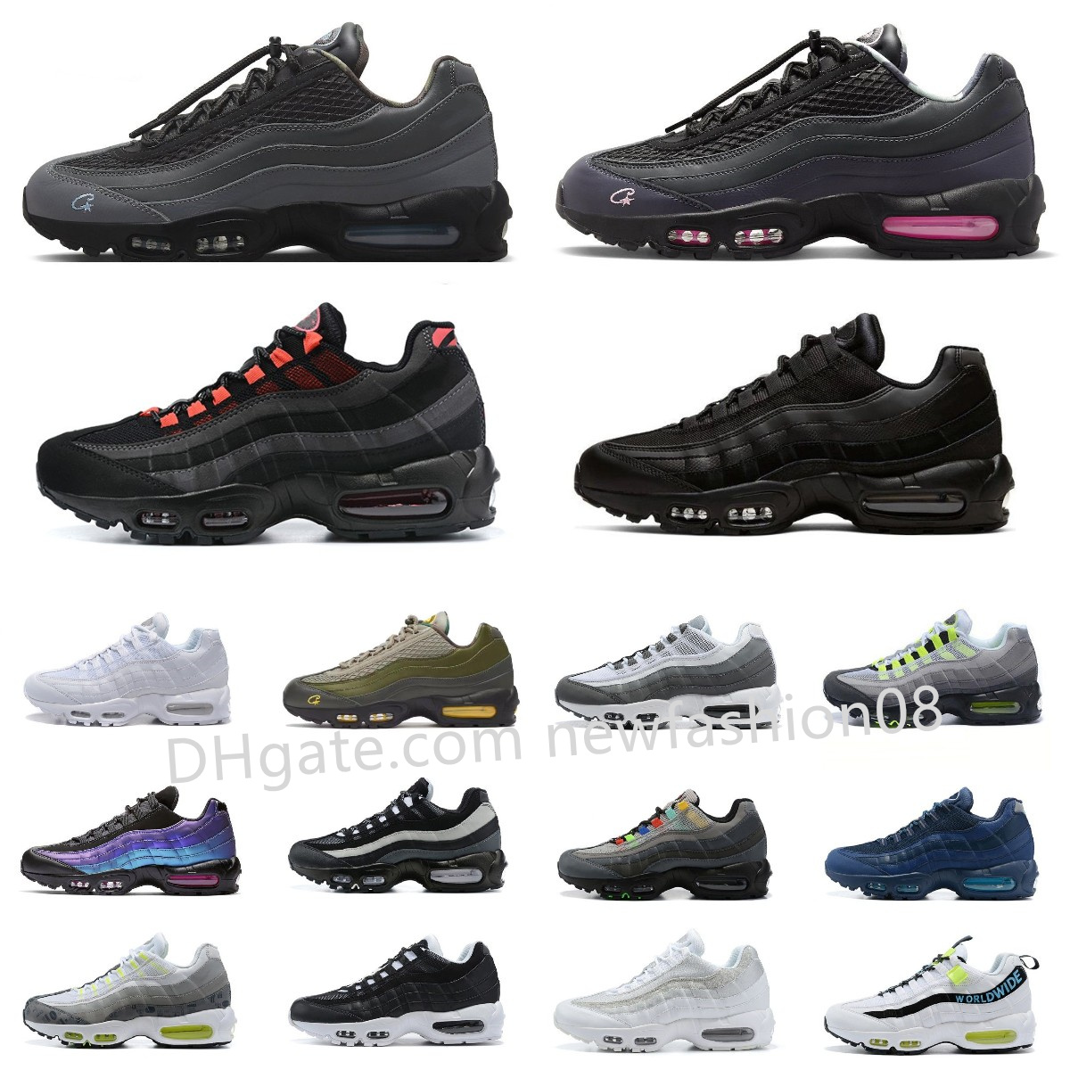 

NEW 95 max maxs Men Women Running Shoes Sneaker SP airmax95s Aegean Storm Sequoia Pink Beam Triple Black White Obsidian Neon Laser Greedy 3.0 Trainers Sports Sneakers, Box