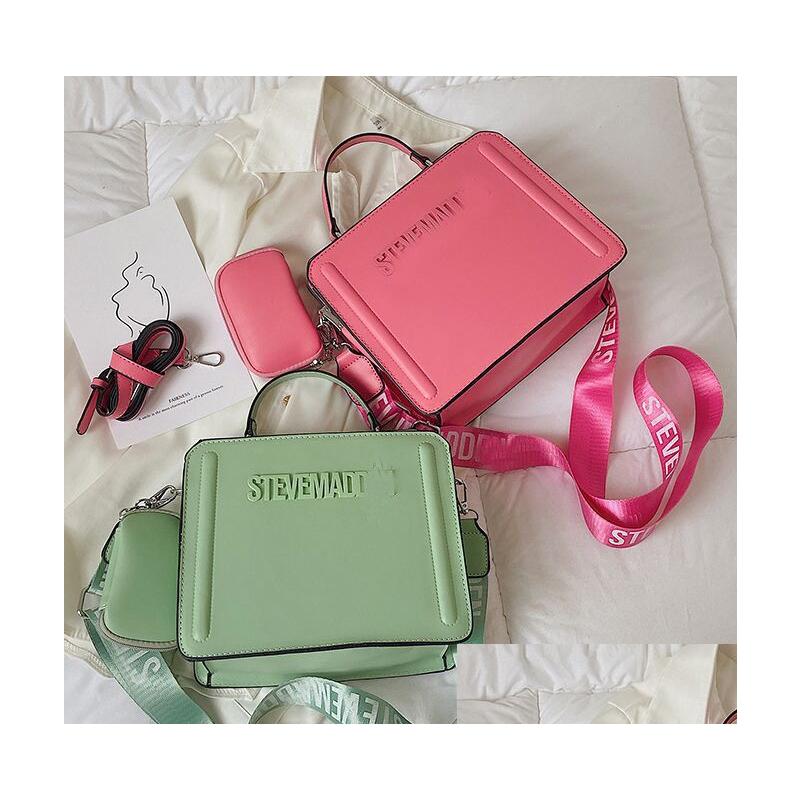 

Wallets Famous Designer Shoder Bag Chain Crossbody Tote Women Classic Handbag Purse Luxury Shop Wallet Casual Capacity Handbags Fash Dhacw, Pink