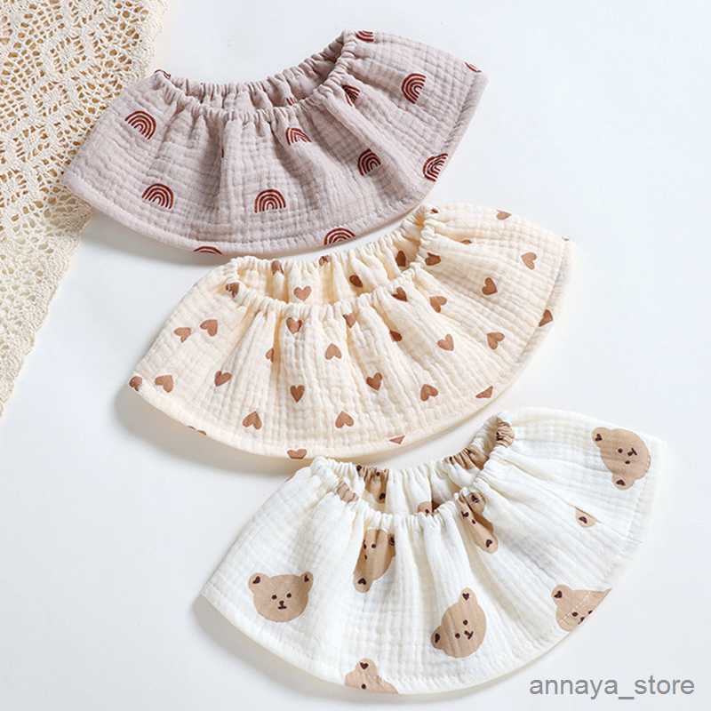 

Bibs Cloths Baby Feeding Bibs 360 Soft Cotton Print Saliva Towel For Newborn Toddler Soft Cloth Kid Bib R230628