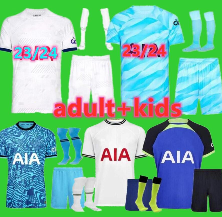 

22 23 Youth DELE SON BALE KANE SPURS soccer jersey goalkeeper gk HOJBJERG BERGWIJN SPURS LO CELSO Tottenham 2022 2023 LUCAS football shirts uniforms adult men kids kit