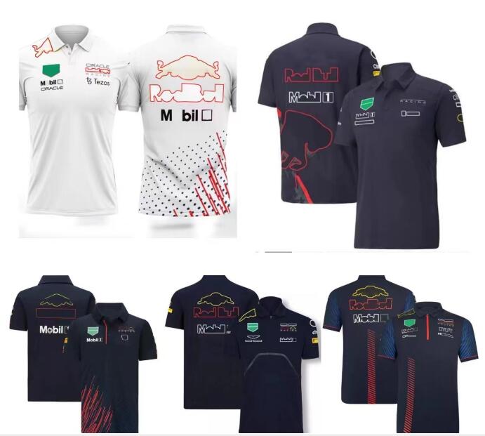 

F1 racing polo shirt summer new lapel body shirt the same style custom