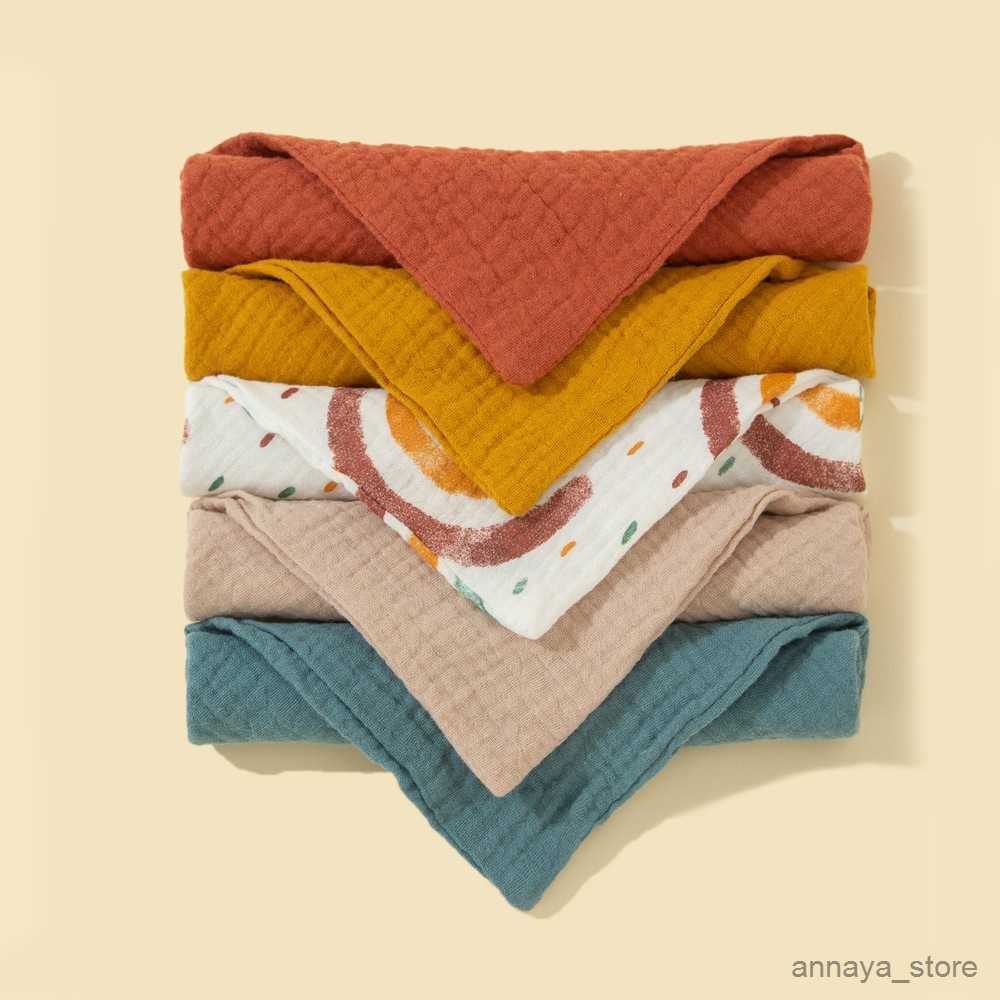 

Bibs Cloths Baby Face Towel Handkerchief Soft Gauze Baby Towel Square Cotton Kids Feeding Bibs Cloths 30x30cm R230628