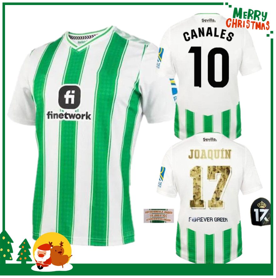 

23 24 REAL Betis soccer Jersey JOAQUIN Loren BOUDEBOUZ BARTRA A.GUARDADO home CANALES Commemorative Edition Fekir 2023 2024 Men / KIDS kit jerseys, New 23/24 home