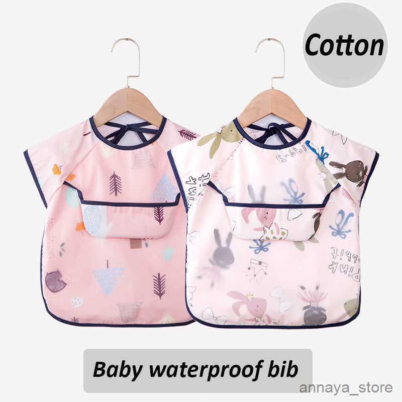 

Bibs Burp Cloths Summer thin baby bibs animals children feeding bib sleeveless baby soft cotton burp cloths R230628
