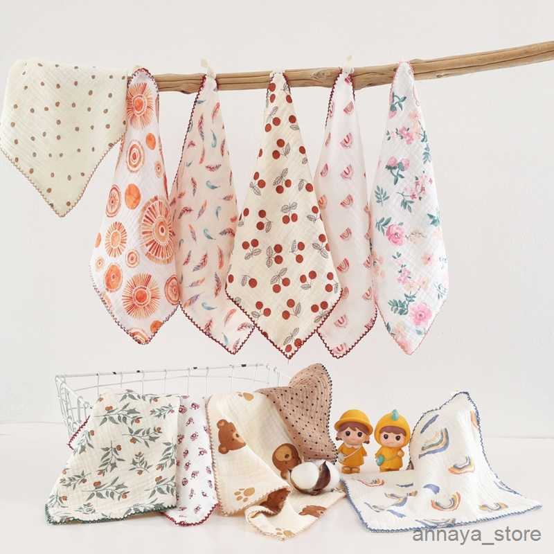 

Bibs Cloths Baby Towel Drooling Bib Gauze-Cotton Cloth for Toddler Dual-Layers Handkerchief Sweat Towel Newborns Face Cloth R230628