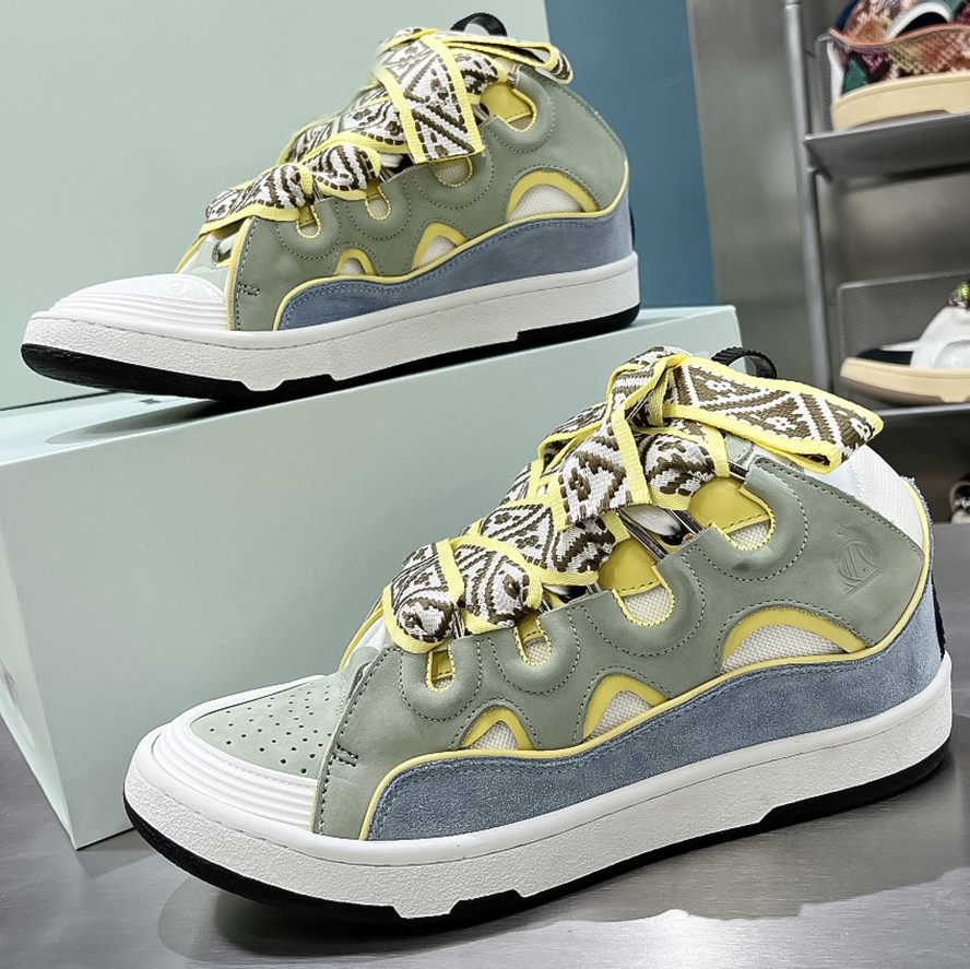 

Network Red Bread Shoes Versatile German Training Couple Skate shoe Luxury Designer New Mens Shoes Womens Shoes Casual Daddy Shoes Sizes 35-46 +box, 21
