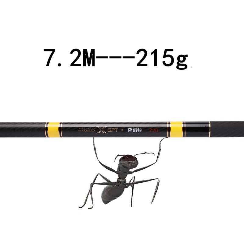 

Spinning Rods High Carbon Stream Fishing Pole Super Light Hard 3.6m 4.5m 5.4m 6.3m 7.2m 8m Telescopic Rod Hand Freshwater fishing rods Summer 230627