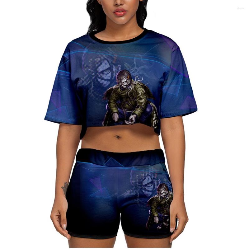 

Men's T Shirts Master Detective Archives RAIN CODE Two Piece Sets Summer Women Short Pants Sleeve T-shirt, Yh05-yh06