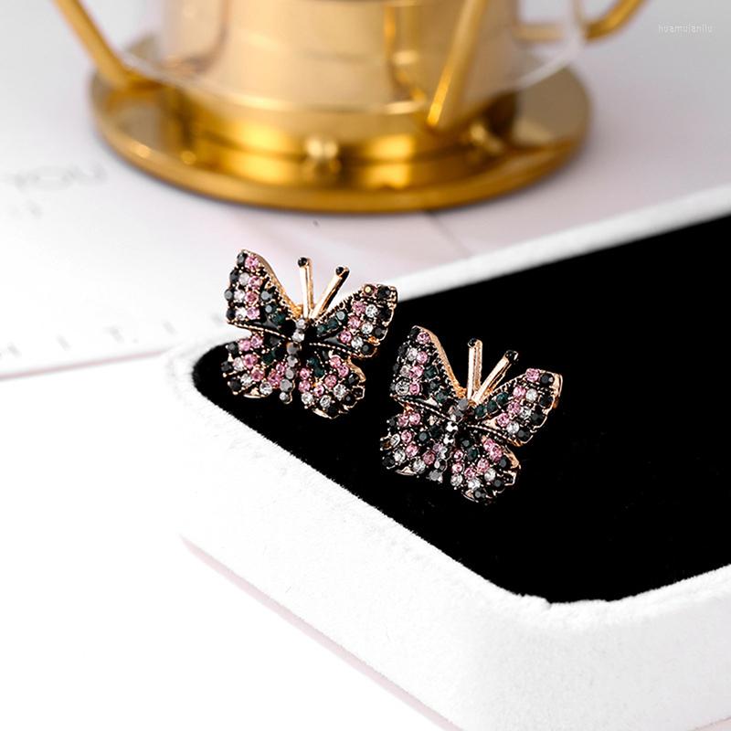 

Stud Earrings Creative Cute Butterfly For Women Personality Vintage Female Fashion Jewelry Gifts Ladies