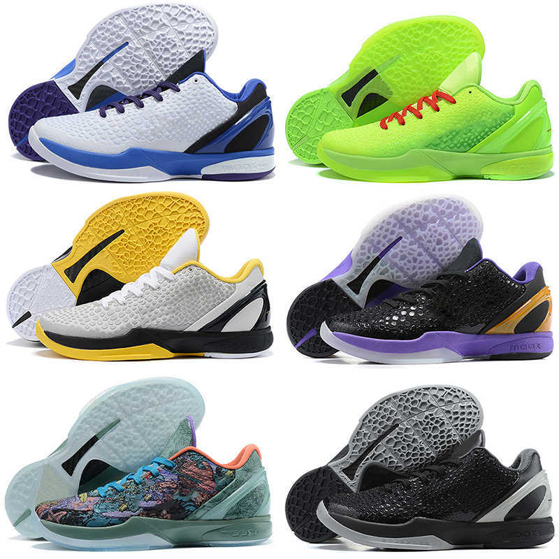 

2021 Men 6 6s Basketball Shoes Grinch Challenge Red Think Pink Mamba Bhm Helicopter Lakers Draft Day Classic Zoom 5 Zk Chaussures Sneakers, B16 40-46