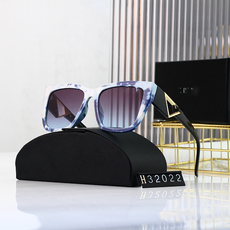 

brand mens sunglasses designer sunglasses for women European and American sunglasses retro square frame metal sunglasses fashion men's and women's glasses 32022